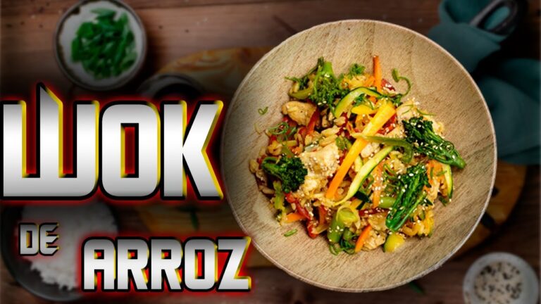 Wok de verduras y arroz: Una receta deliciosa y saludable