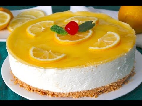 Tarta de Limón con Nata: Una Delicia Refrescante